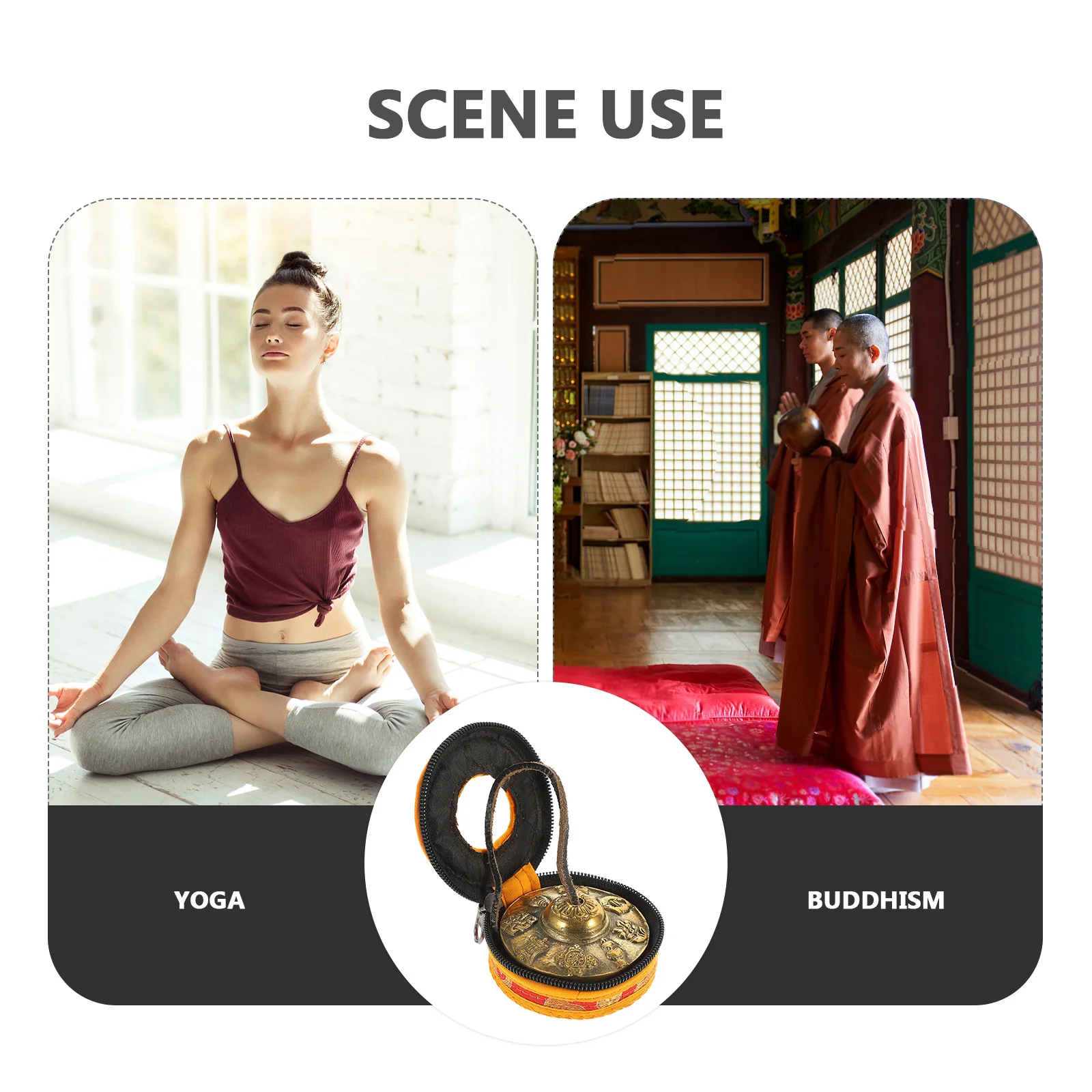 

Meditations Touch The Bell Cymbals Bells Percussion Instrument Ring Musical Instruments Chimes