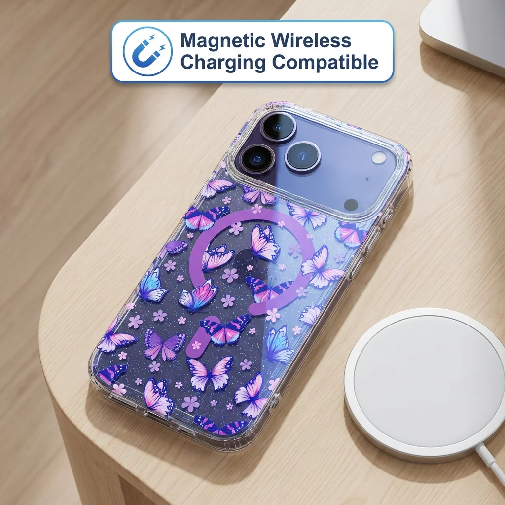 Modische Glitzer-Gradienten-Ha – Gradient Color Case Bewertung und Preis