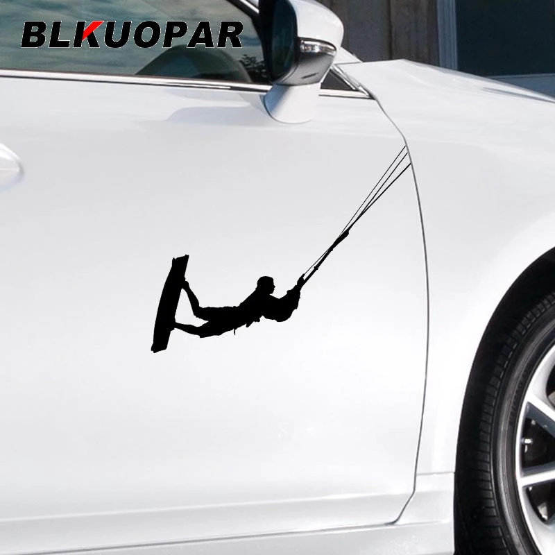 BLKUOPAR Got Kitesurfing Surf Beach Car Sticker Original Simple Funny Waterproof Vinyl Decal Air Conditioner Car Accessories