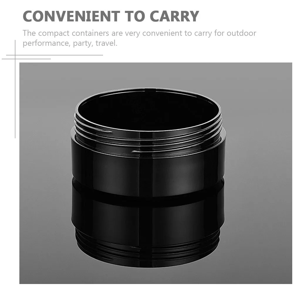 

5Pcs Containers Refillable Portable Design Cream Case for Eye Mask Creams Ointments Sample Jar Empty Makeup Box