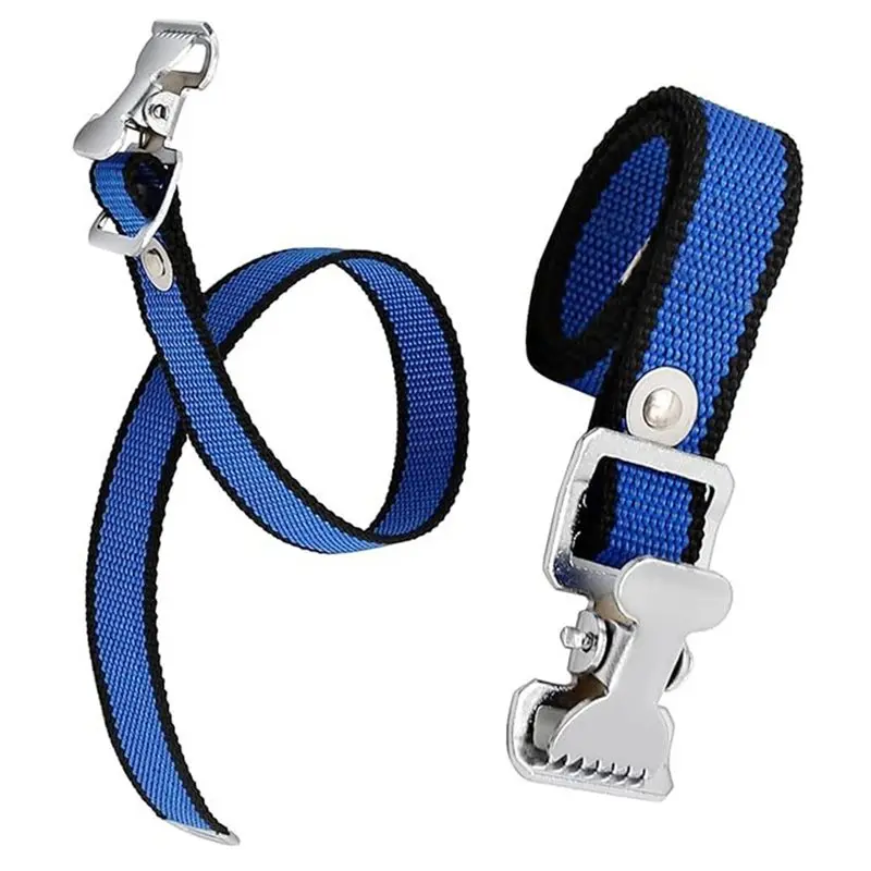 A74E-Universal Replacement Drybag Stilts Straps Kit 1 Pair Drywall Adjustable Foot Band With Screws& Spacers For Shoes