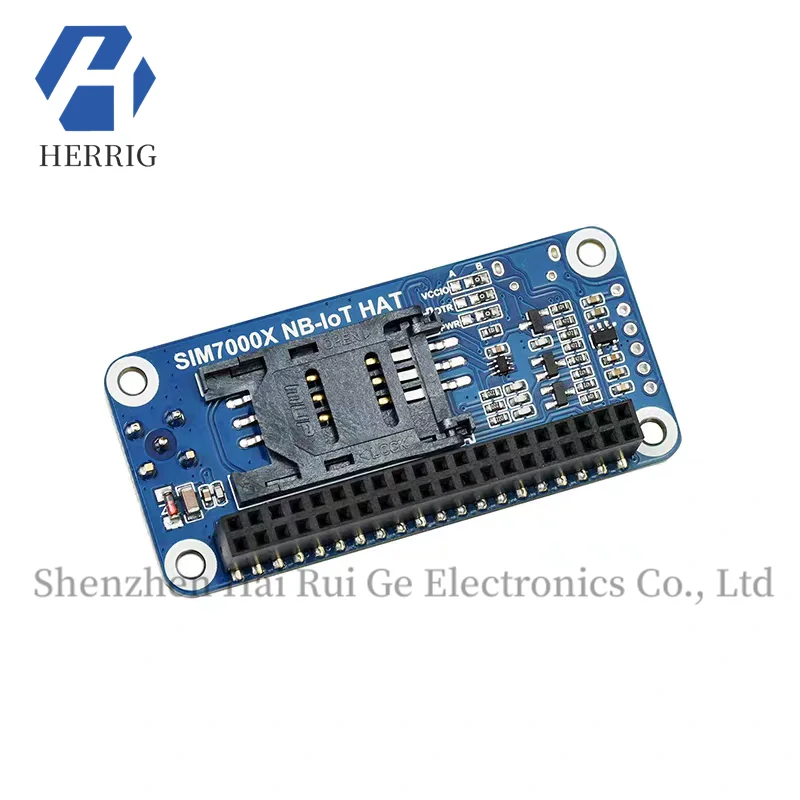 MicroSnow Raspberry Pi NB-IoT/2G Communication/GNSS Expansion Board SIM7000G Module, Globally Compatible