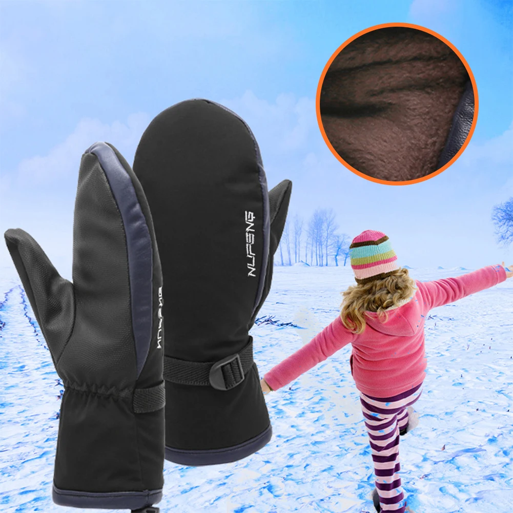 Electric Heating Gloves Hand Warmer Gloves Snowboard Gloves Cold-Proof 3 Gear Temperature USB for Climbing Hiking Cycling