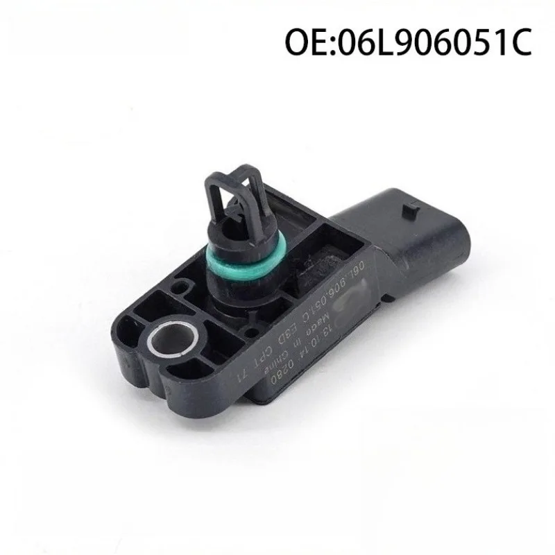 

For Audi Q3 8U 2011-2018 Intake Manifold Pressure Sensor 06L906051C New OEM Replacement Direct Fit High Precision Engine Control
