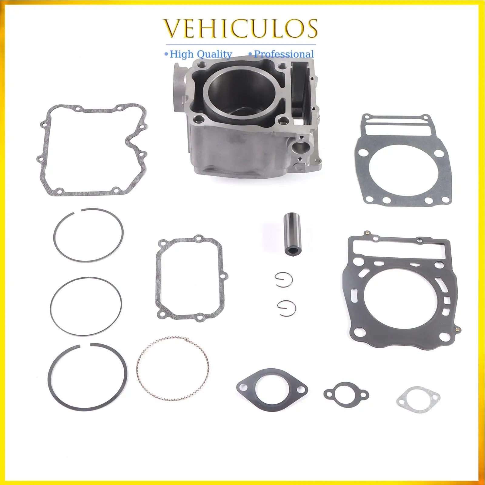 

1set Piston Cylinder Top End Kit 92mm For Polaris Ranger Scrambler Sportsman 500 1996-2010 3086200 3085074 3085371 3085075