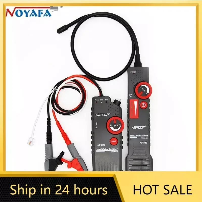 

NOYAFA NF-822 Wall Wire Breakpoint Detector Multifunctional Strong Current Line Finder 220V Hidden Line Detector