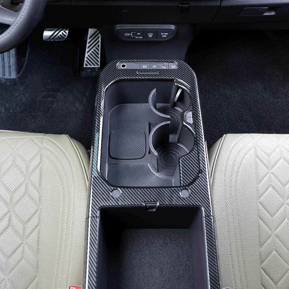 

Комплект из 4 накладок из АБС-пластика для центральной консоли Kia EV5 2024-2026 (левый руль), обновление интерьера, аксессуары для авто