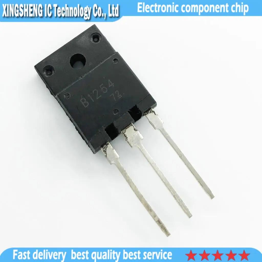 4pcs=2Pairs/lot（2PCS 2SB1254＋2PCS 2SD1894）B1254 D1894 TO-3P