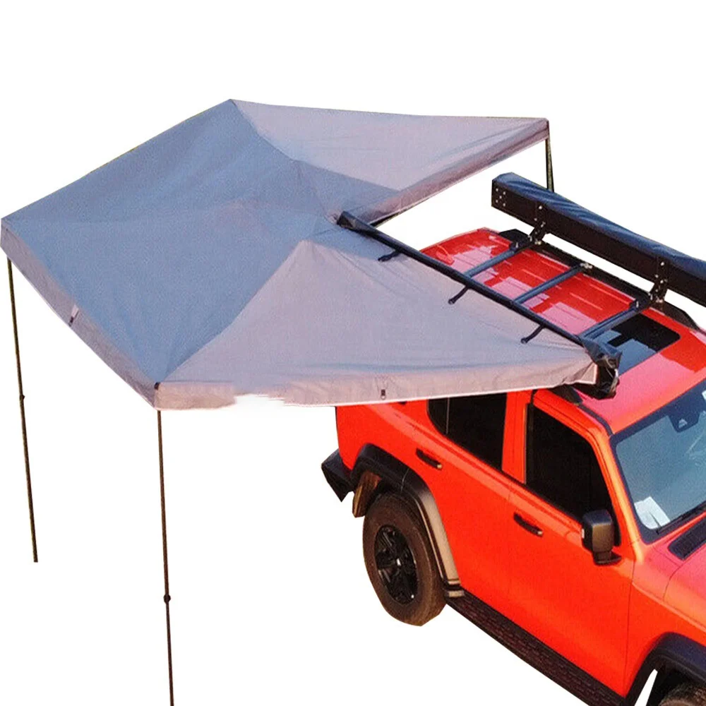 

SNEIDA Overland Premium 270 Degree Freestanding Camping Awning Auto-Build Aluminum Roof Top Tent for Car Roof Usecustom