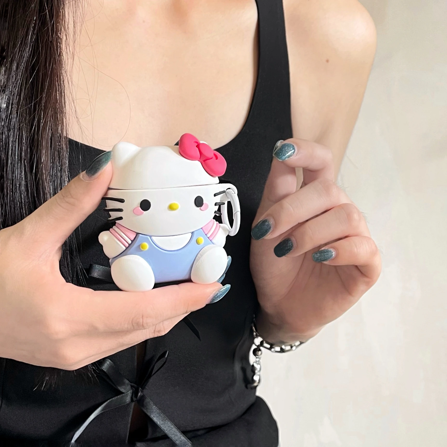 

Cover for Apple AirPods 1 2 3 3rd Case for AirPods Pro 2 Case INS 3D Cartoon Silicone Cute Cat Waterproof Earphone Case