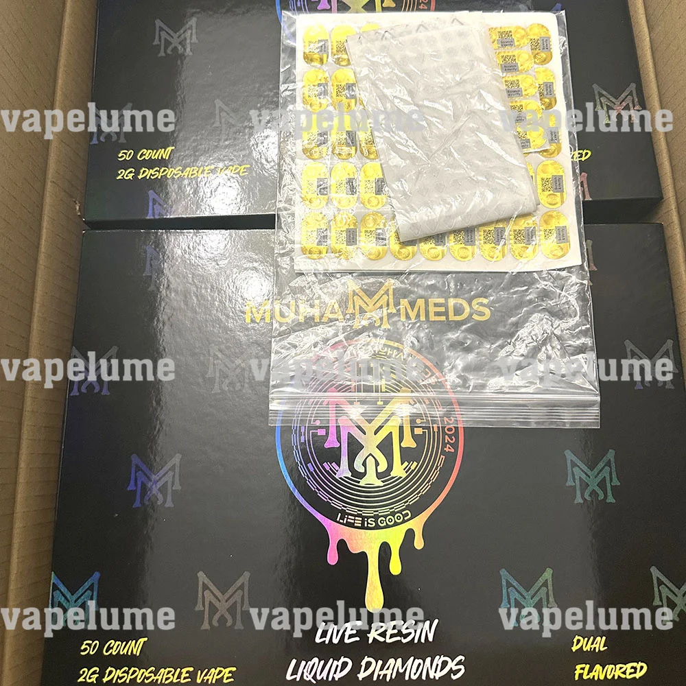 Двойная одноразовая ручка Muahmeds для вейпа, пустая электрическая сигарета, USB-зарядка, машина для предварительного нагрева пары, упаковка, 1 + 1 мл, витрина