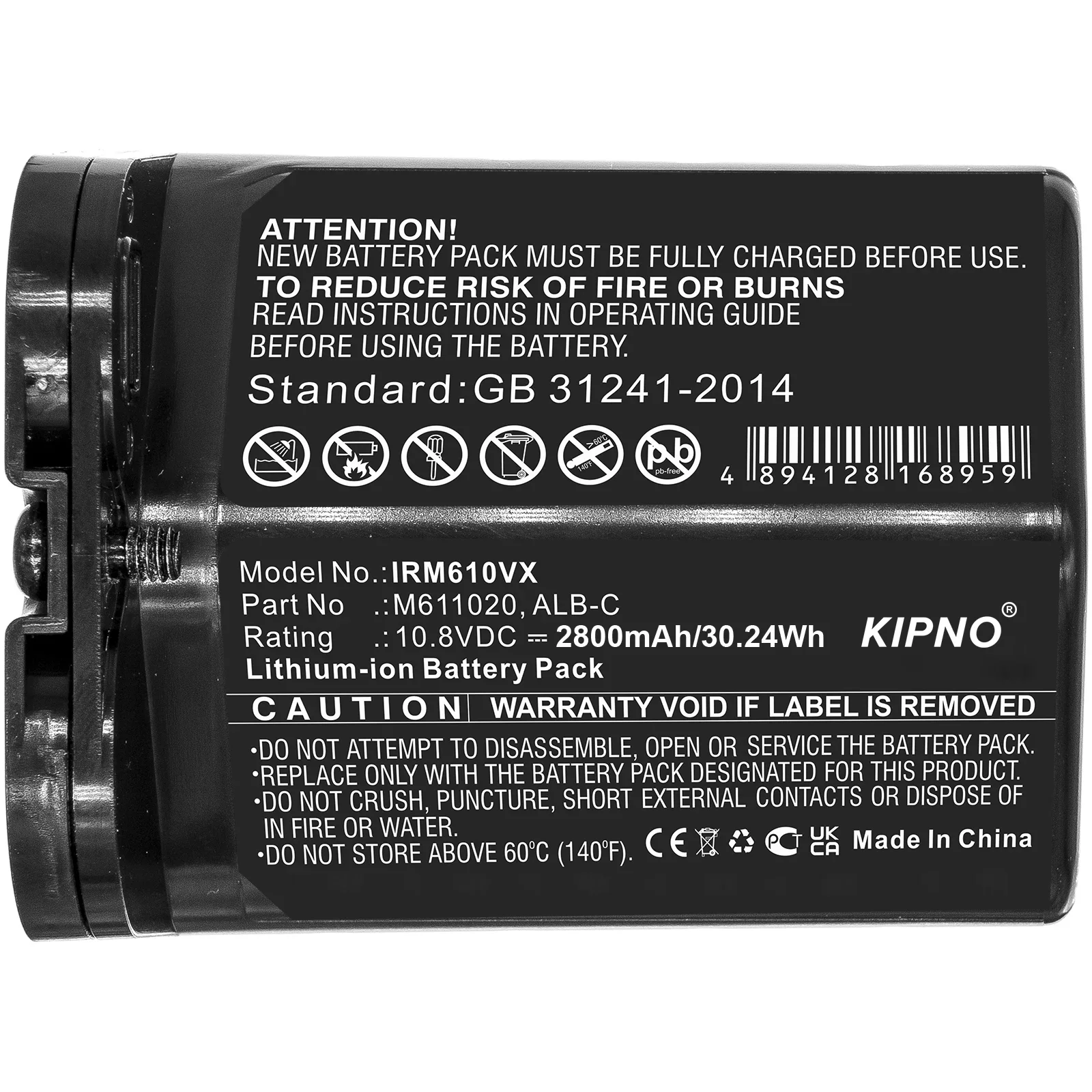 

2800mAh Vacuum Battery For iRobot Braava Jet M6 M611020 M612880 M612680 M614480 M6 Ultimate Robot Mop ADD-N1 ABL-C ALB-C M611020