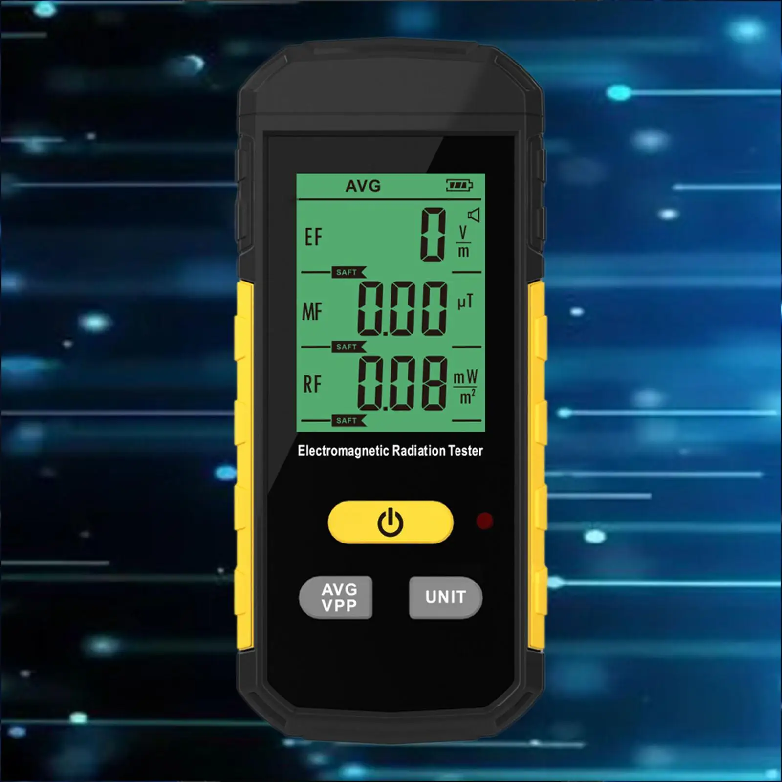 

EMF Tester Compact Radiations Meter for Outdoor Inspections Printer Household