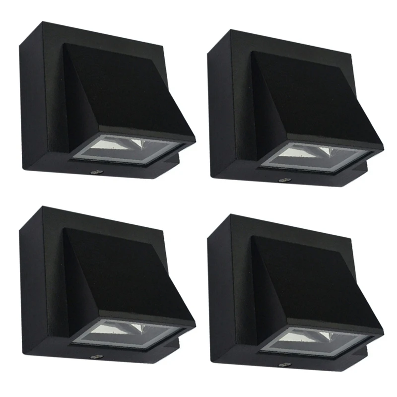 

4X 5W Modern LED Wall Light Outdoor Waterproof Wall Lamp Perfect For Corridor Courtyard Gate Terrace Balcony Garden