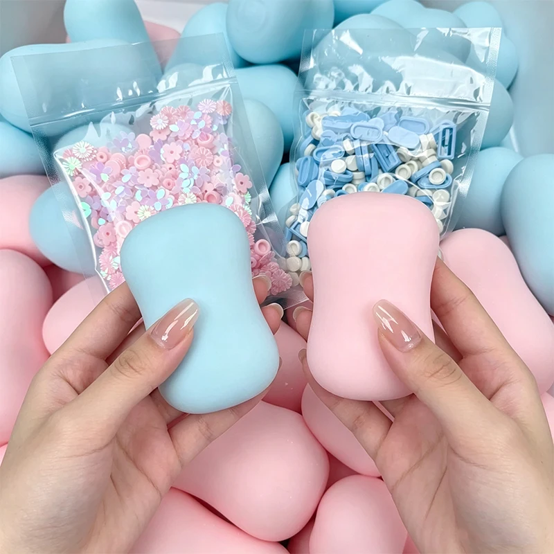Handmade Squishy Soap Ball Stress Ball Toy Soft Soap Ball Squeeze Fidget Toy ASMR Sensory Stress Relief Toy for Adult