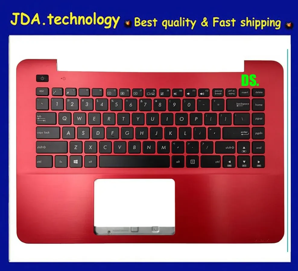 

New Palmrest topcase For ASUS X455 K455 A455 R455 X455L W419L Y483C F455 US Keyboard upper cover Red