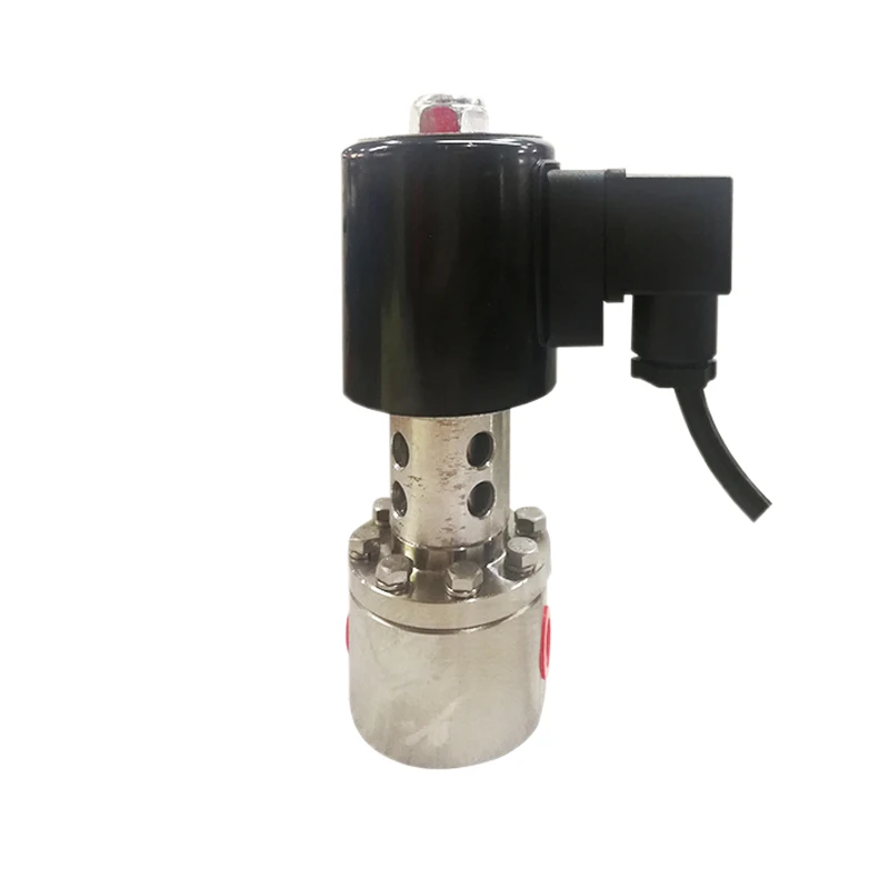 Factory direct sales of low temperature -196°C low temperature solenoid valve normally closed solenoid valve for liquid nitrogen