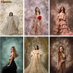 Art Abstract Photography Backgrounds for Studio Maternity Women Baby Shower Backdrops Old Master Gradient Photoshoot Booth Props