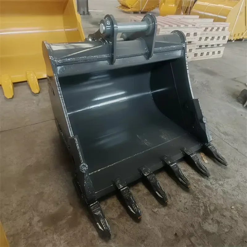 Factory Direct Heavy Standard Bucket Parts Construction Machinery Spare Parts Hydraulic Excavator Q355B/NM400 Material