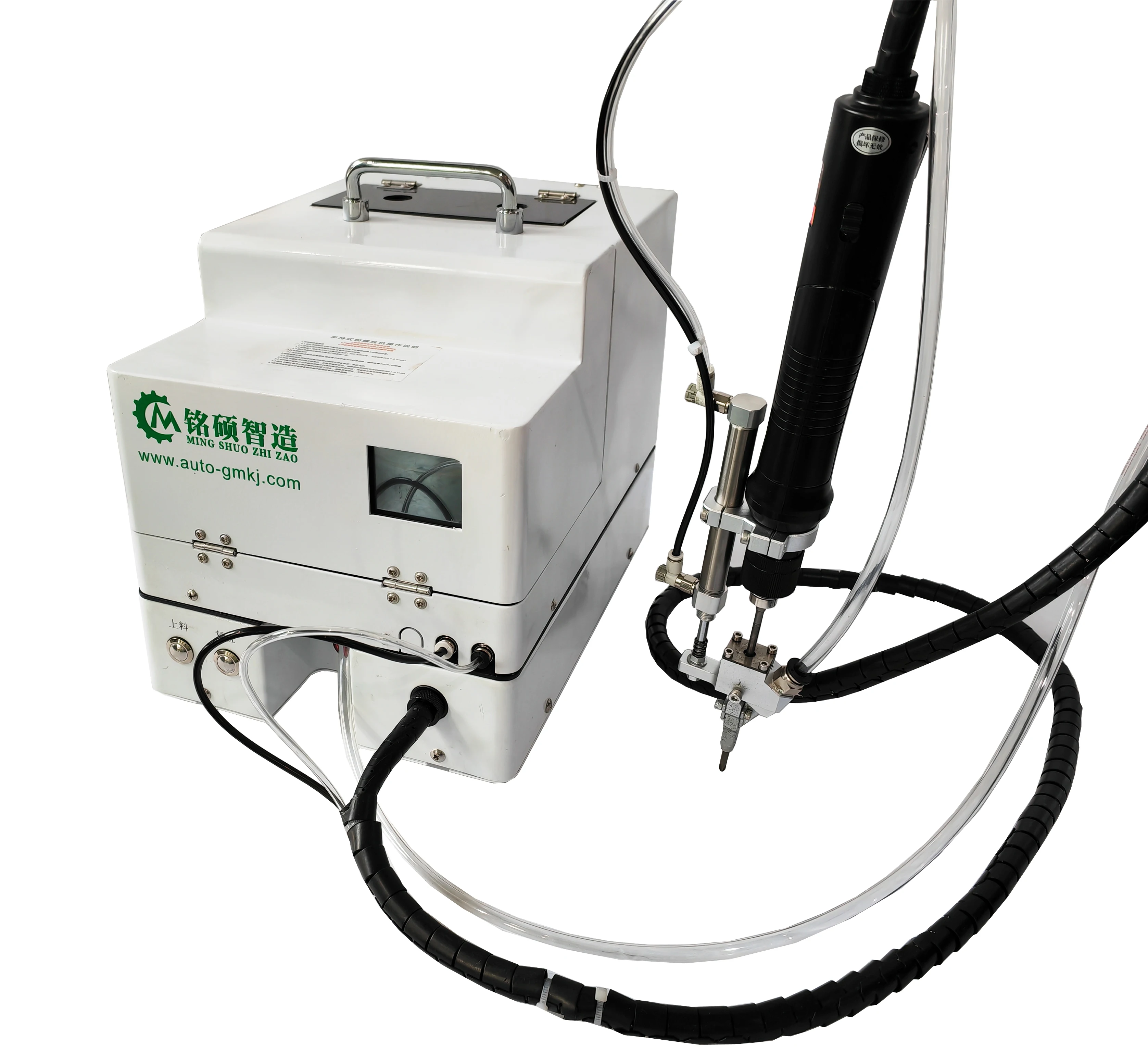 

Automatic Screw Tightening Robot Machine With Handheld Electric Driver Shenzhen's Core Motor Gear Components 1 Year Warranty