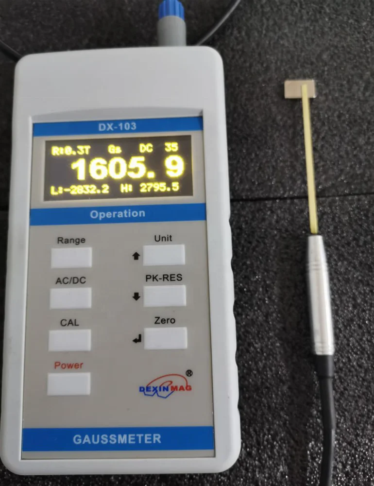 DX-103A Handheld Digital Gauss Meter EMF Reader Magnetic Sensor Gaussmeter Teslameter Magnetic Field Magnetometer