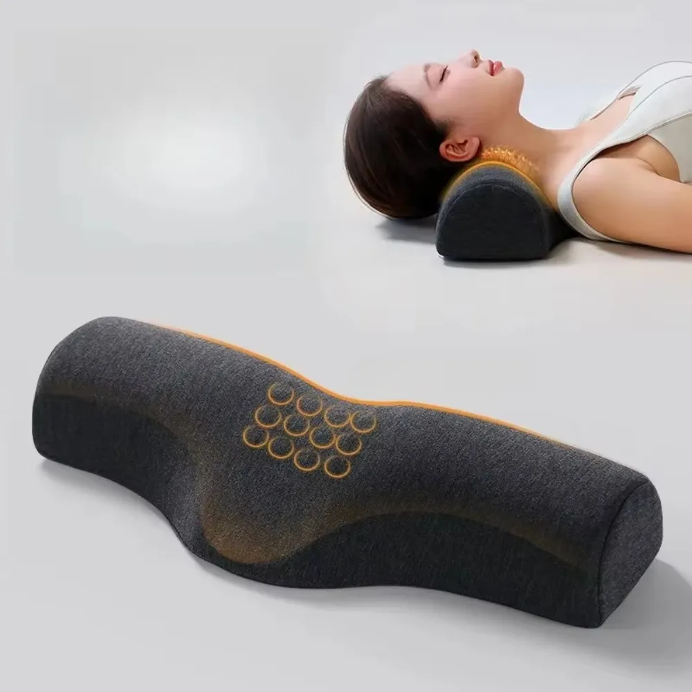 Orthopedic Memory Foam Pillow Cervical Neck Support Pain Relief Contour Design Breathable Sleep Cushion Single Sleeper Bed