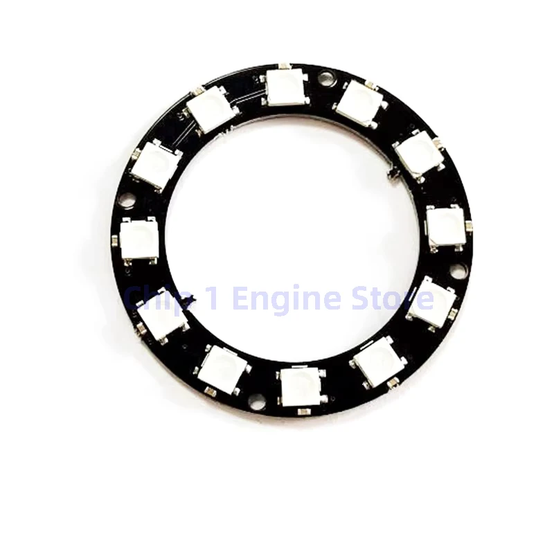 5PCS 12 Bit WS2812 5050 RGB LED Intelligent full-color RGB ring Development Board - Large Ring
