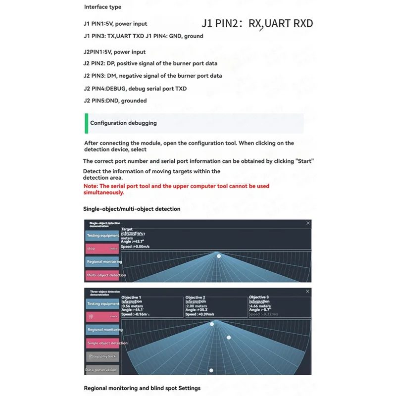 APPLIA-LD2452 Smart Home 24G Multi-Target Human Positioning And Tracking Radar Sensor Modul 6M Fernerkennung