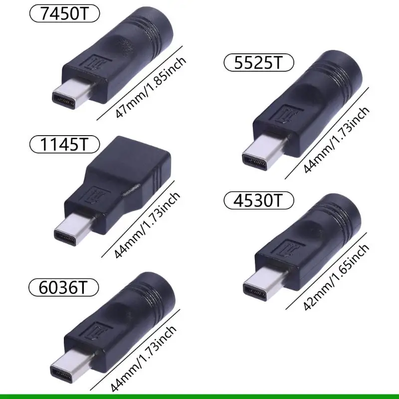 U55C Durability Charging Converter Adapter DC7.5x4.0mm Male to Female Connectors For ROG Laptops Ensures 240W Power Delivery
