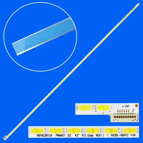 LED 백라이트 스트립, 42LM580S, 42LM580T, 42LM585T, 42LM620S, 42LM620T, 42LM621T, 42LM625T, 42LM625T, 42LS5700, 42LT360C 용