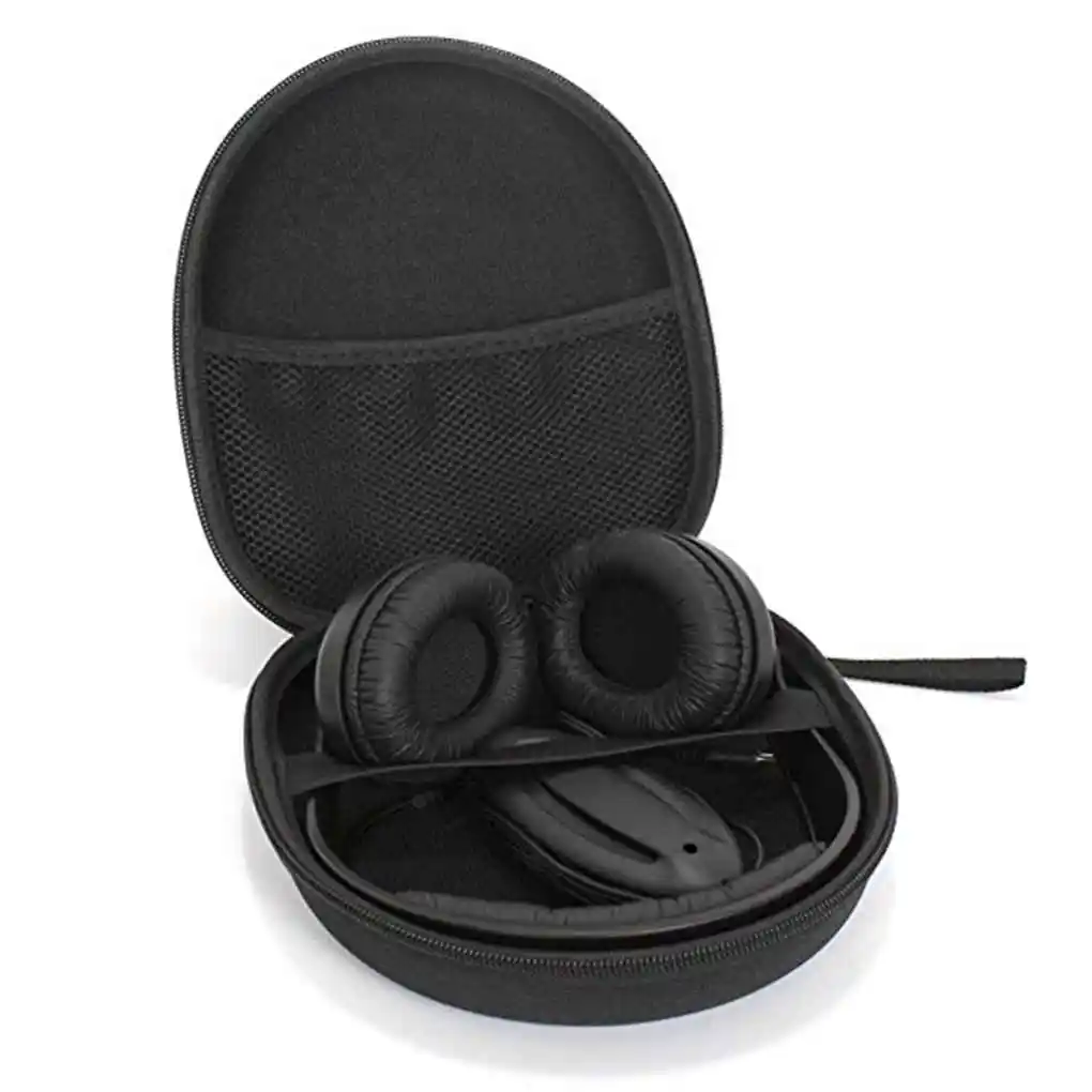 Headphone Carrying Case Shockproof Data Storage Headset Pouch Universal Nylon Earphone Container Supplies