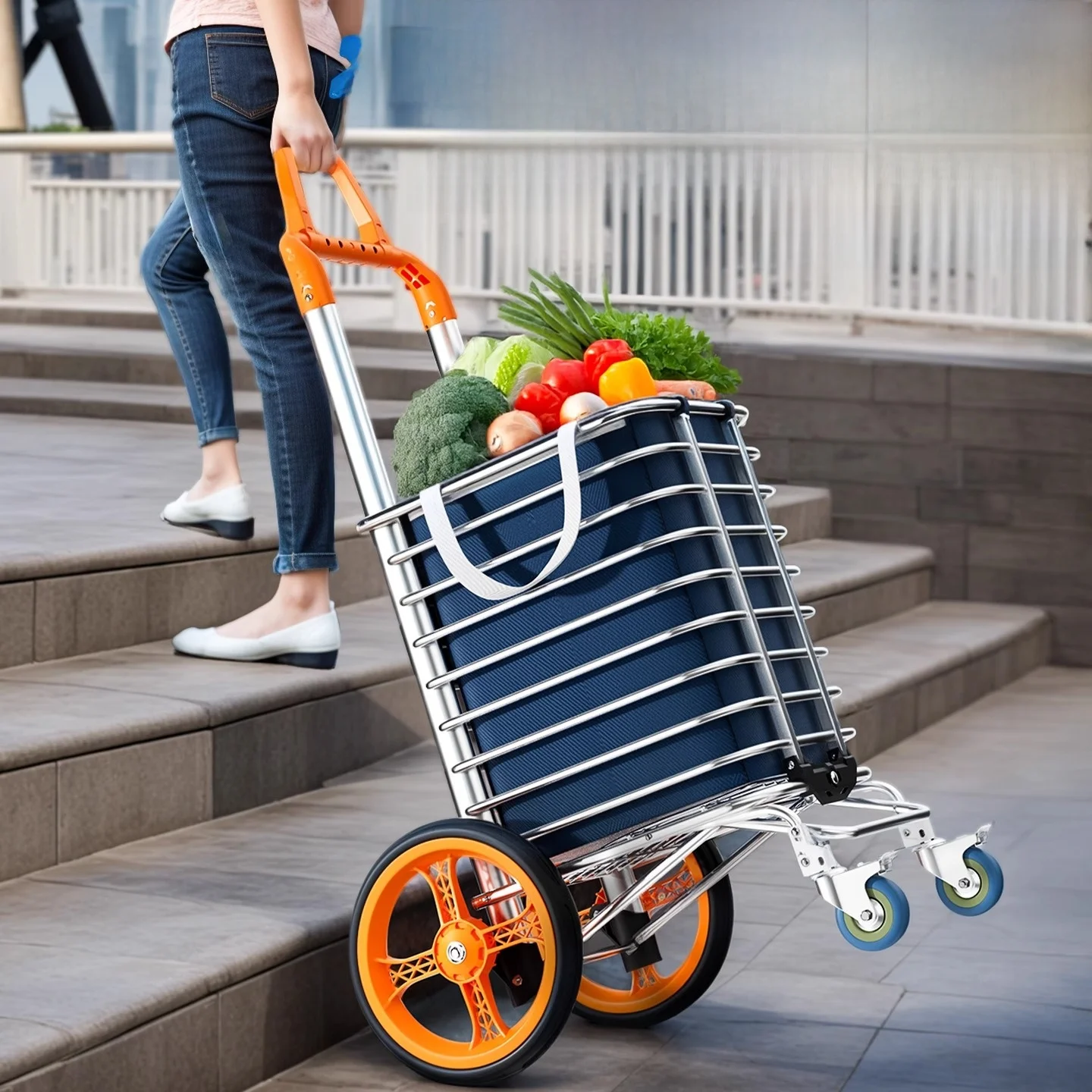 chariot-de-courses-pliable-portable-gianxi-leger-a-tirer-a-la-main-pour-l'achat-de-legumes-petit-chariot-pour-monter-les-escaliers-chariot-a-pousser-pour-personnes-agees