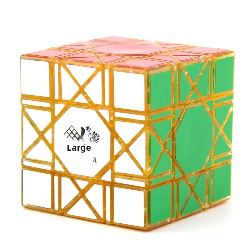 Dayan Transparent Yellow 6 Axis 8 Rank Magic Cube Limit Edition Collection Dayan  Eight Trigrams Mixian I Am Eight Trigrams