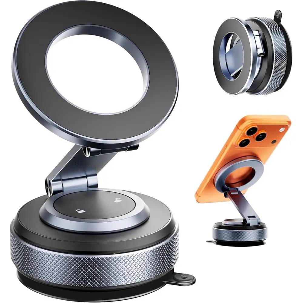 

Upgraded Magnetic Phone Holder 360° Adjustable Car Mount for iPhone 17 Pro Max Series