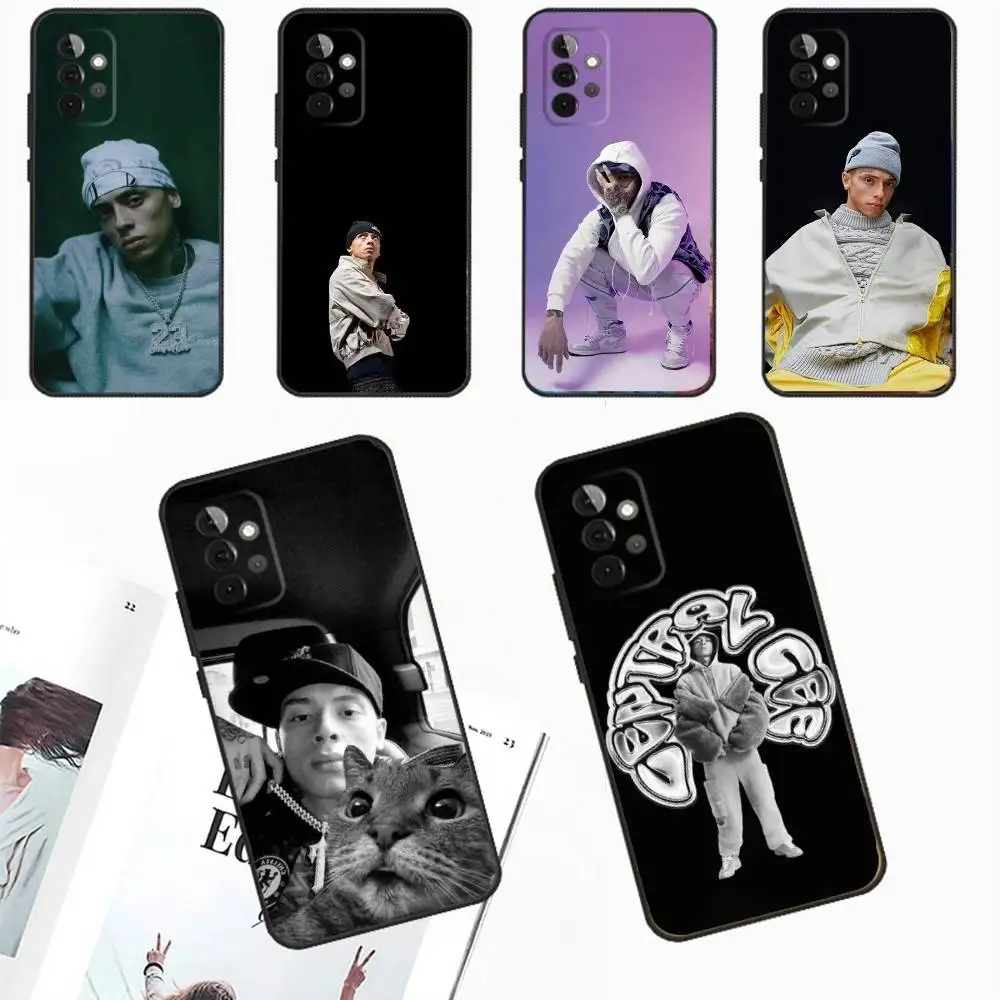 

Rapper C-Central C-Cee Phone Case For Samsung Galaxy A13,A21s,A22,A31,A32,A52,A53,A71,A80,A91 Soft Black Phone Cover