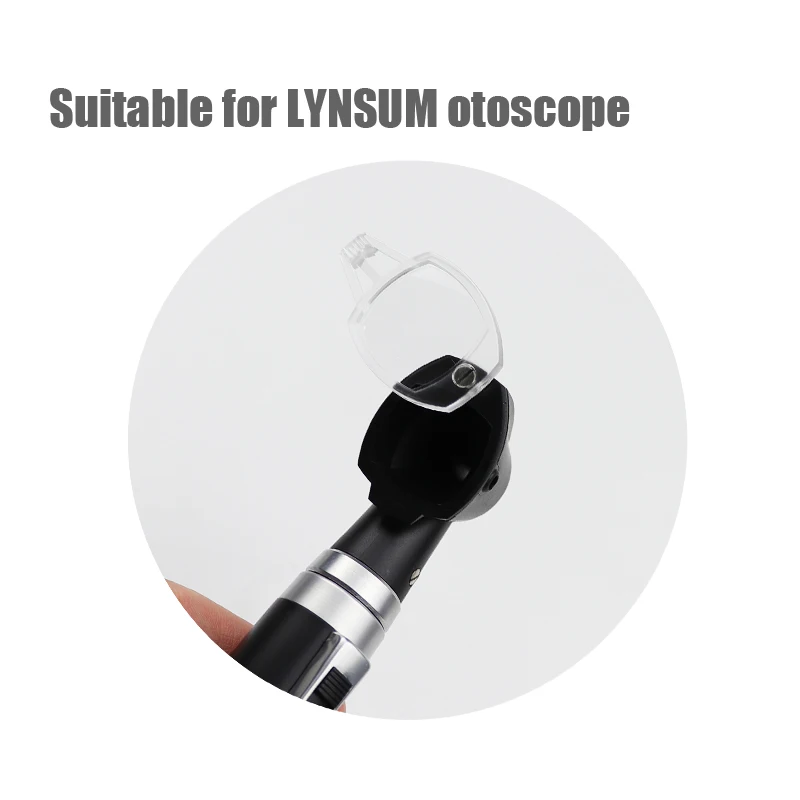 Transparent Plastic Spare Viewing Front Window Lens Replacement Glasses 3X Magnifying Accessory Parts for Ear Endoscope Otoscope view 4
