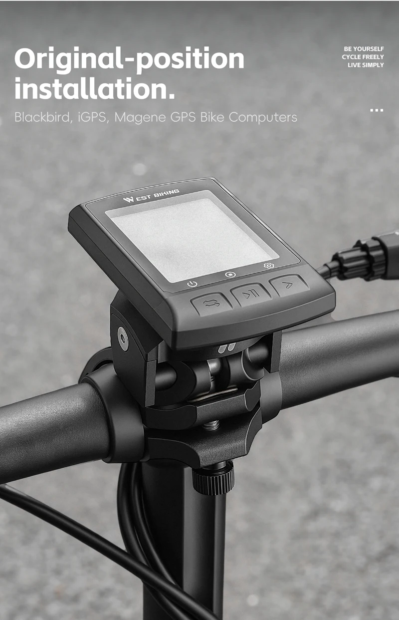 WEST BIKING Faltbarer Fahrradcomputerhalter CNC Aluminiumlegierung Lenkerhalterung für Dahon Brompton Garmin Fahrradzubehör – Detail 9