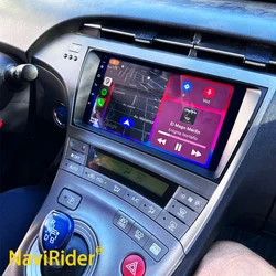 Dla Toyota Prius XW30 2009-2015 Radio samochodowe Android 14 Multimedialny odtwarzacz wideo Nawigacja GPS Carplay Ekran dotykowy DSP Auto Stereo