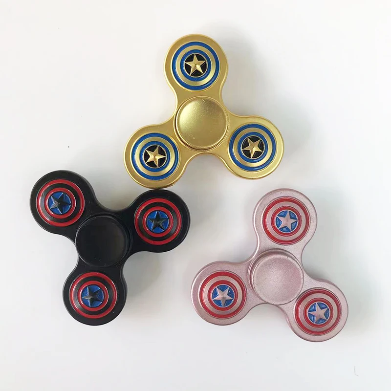 Üç Yapraklı Çinko Alaşımlı Daire Şeklindeki Fidget Spinner: Odaklanma ve Stres Azaltma İçin Gerçek Bir Çözüm