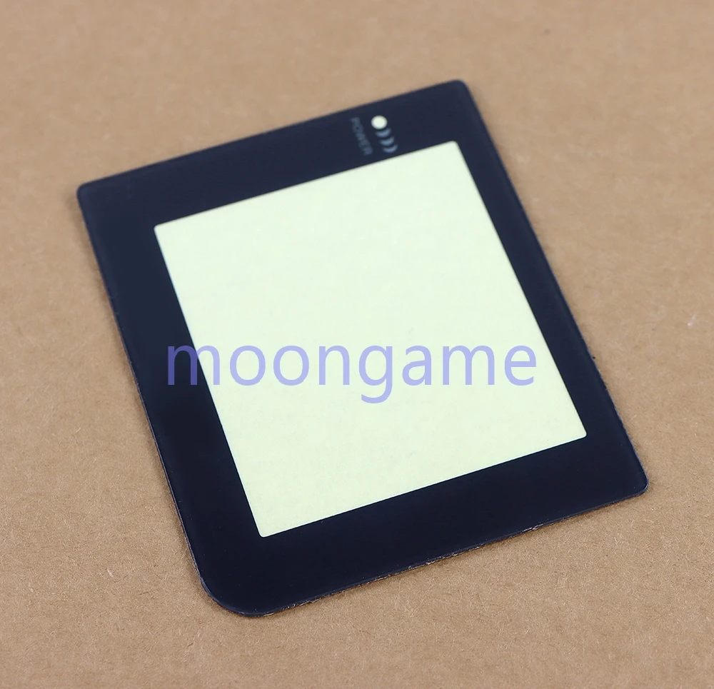 60 قطعة مرآة عدسة بلاستيكية لعدسة شاشة LCD Gameboy Light GBL باللون الأسود