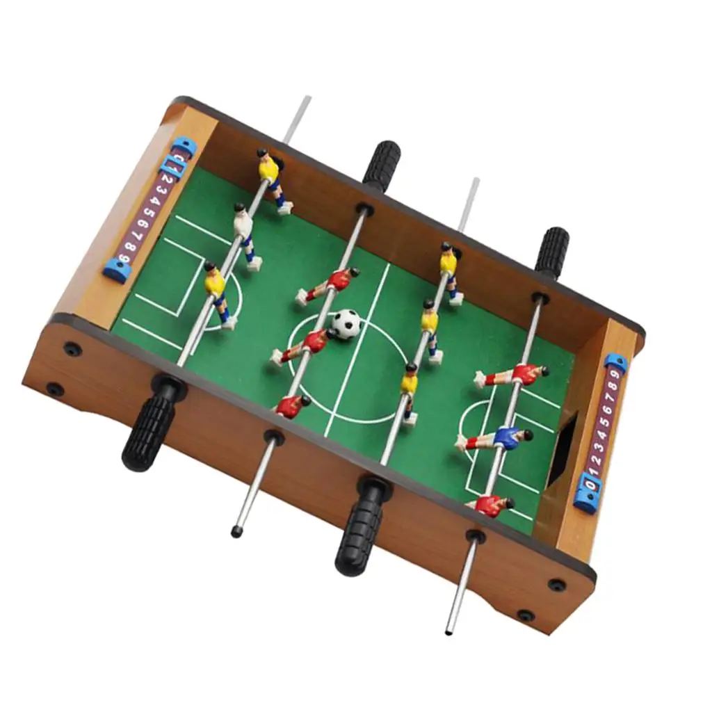 Compact Football Tabletop Foosball Table for Kids Toys Gift Indoor Game