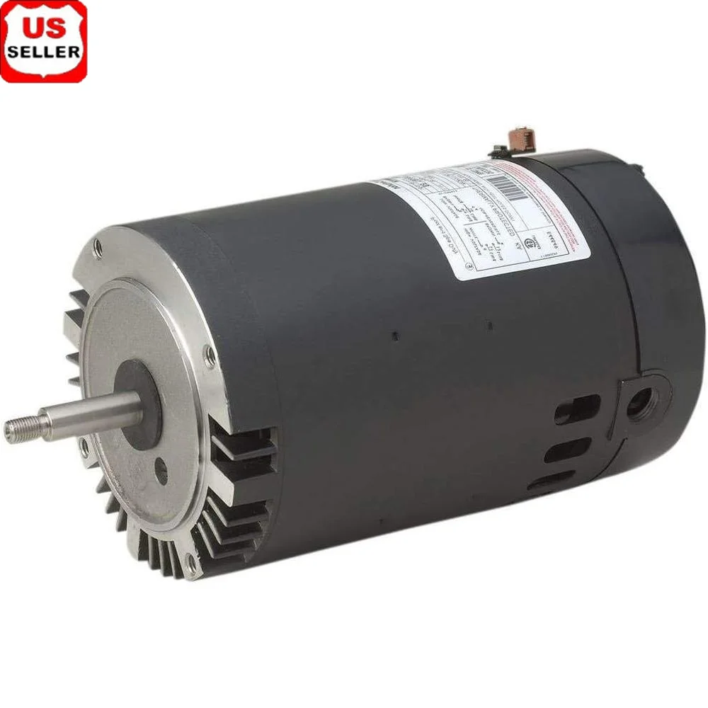 High Efficiency 1.5HP Replacement Motor 230V Round Flange Corrosion Resistant Copper Wiring Access B229SE 56Y Frame