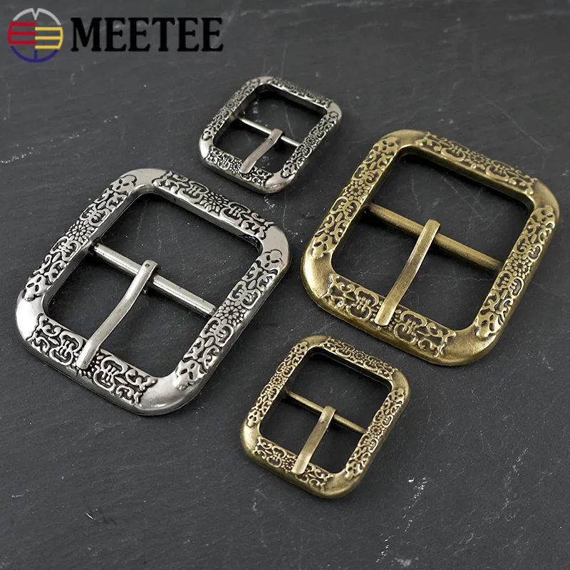

2/5Pcs 20/35mm Vintage Metal Belt Buckle for Clothes Decoration Waistband Head Pin Buckles Adjust Clasp DIY Hardware Accessories