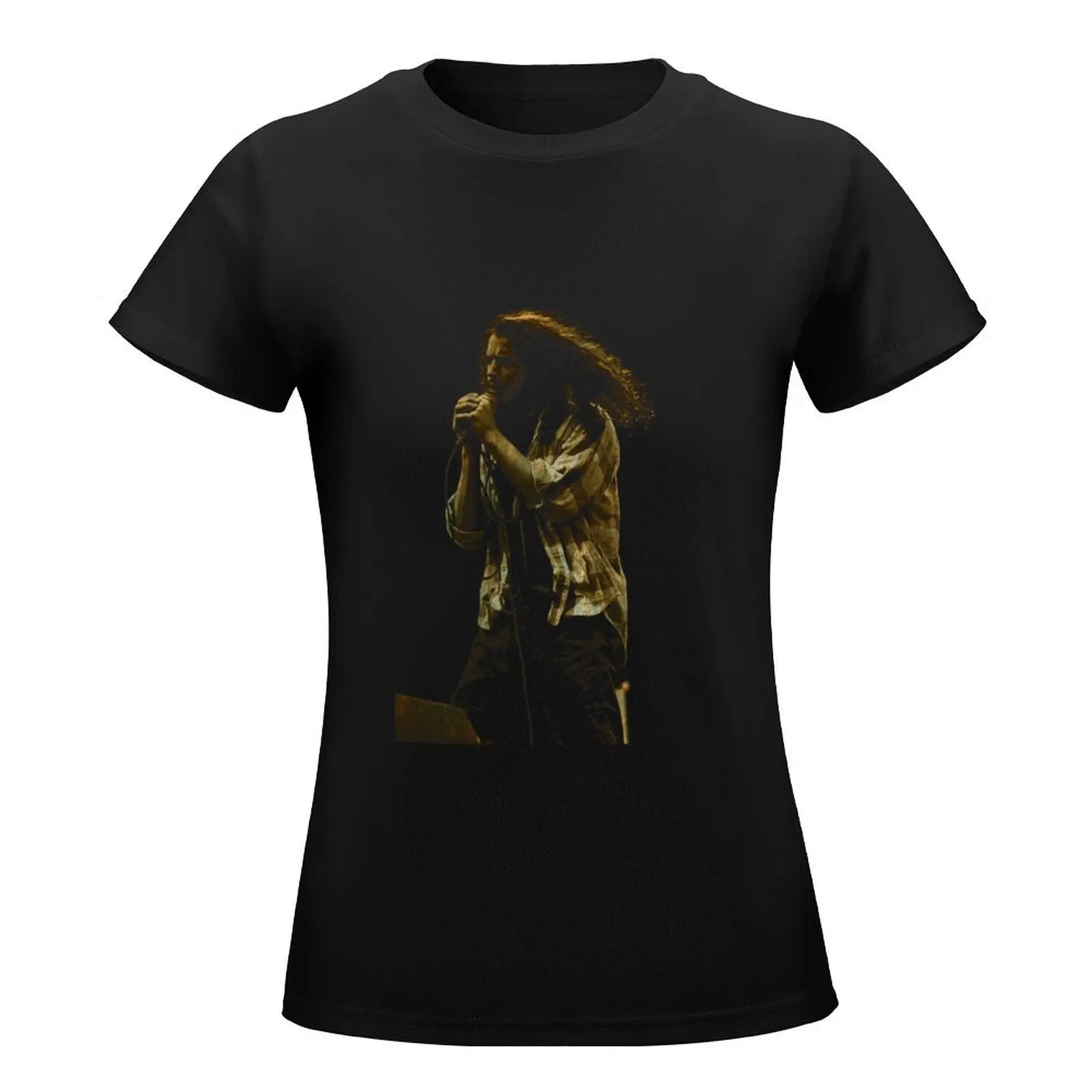 chris cornell T-Shirt tees summer tops cotton t shirts Women