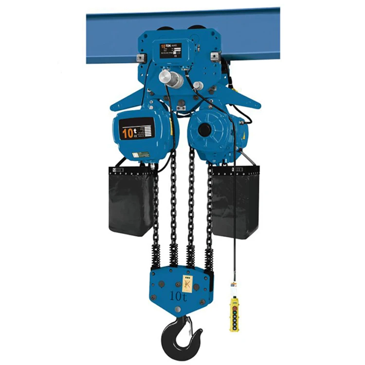 0.5T 1T 1.5T 2T 3T 5T 7.5T 10T Manual Trolley Hook Type Electric Chain Hoist with Nice Price