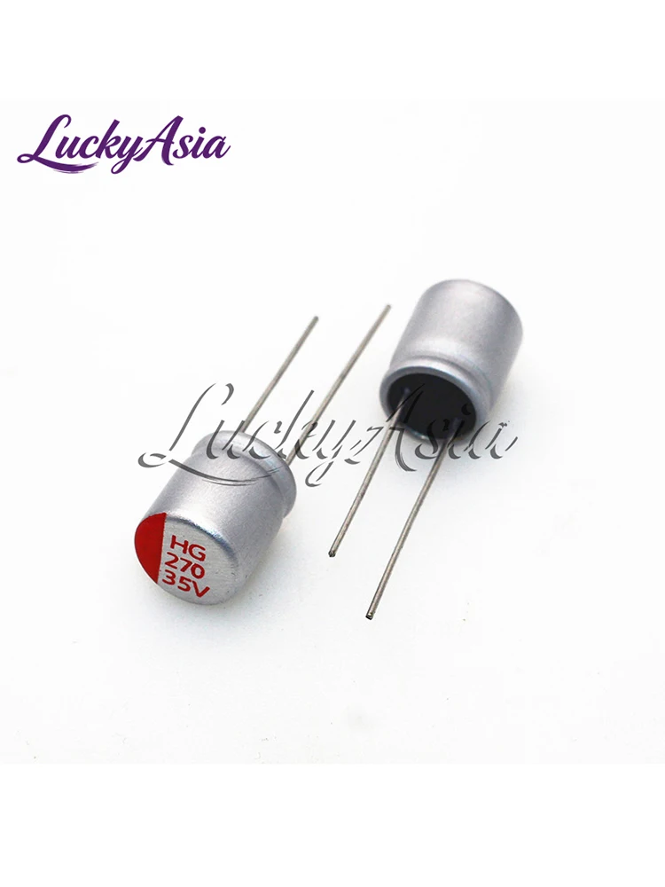 4 SZT./Zestaw 270UF 35V 270 VHC DIP-2 10x12.5mm 5.5x16mm Kondensator Półprzewodnikowy do Płyty Głównej — zdjęcie produktu 7