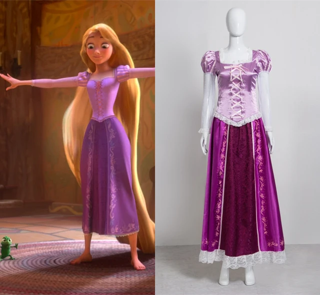 Vestido de fantasia Rapunzel para adultos disfraz de princesa de cuento de hadas enredado personalizado cualquier tamano AliExpress