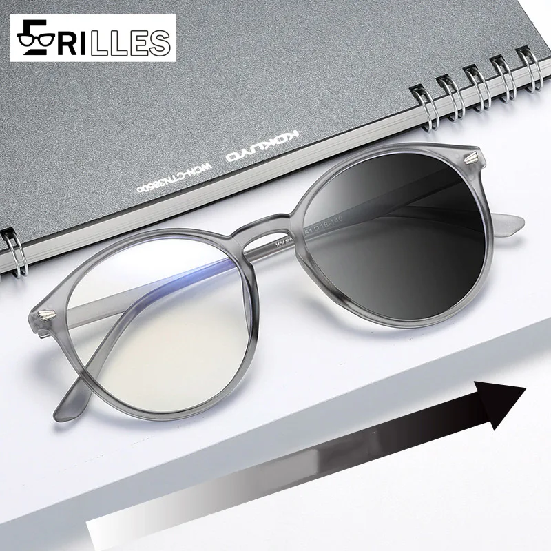 TR90 Blaulicht-blockierende Brille, Anti-Augen-Computerbrille, ultraleichter Vollformat, für Männer und Frauen, Zero Power