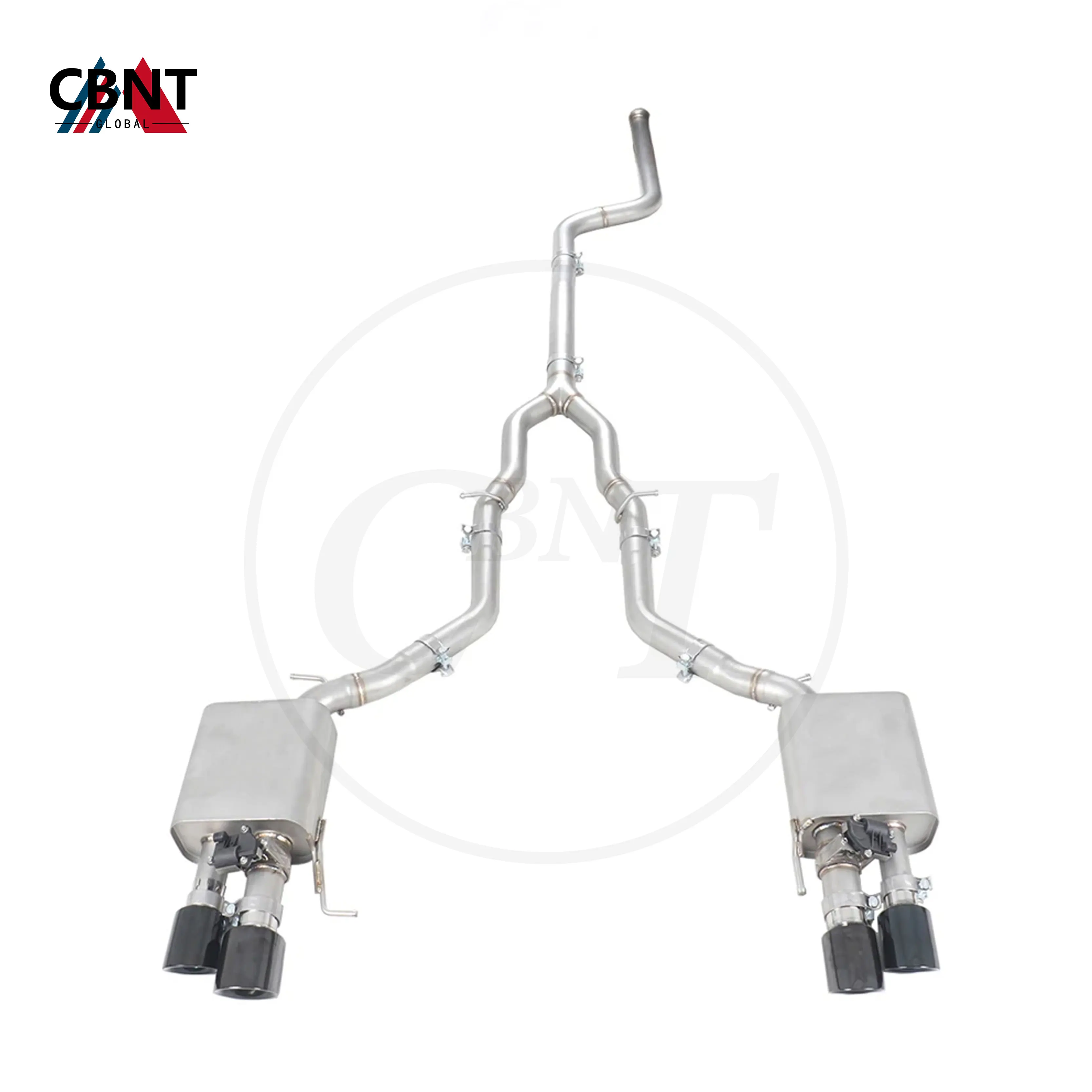 

CBNT Valved Exhaust Catback for BMW 520 525 528 F10 F18 2.0T N20 2010-2017 SS304 Stainless Steel Exhaust-pipe with Valve Muffler