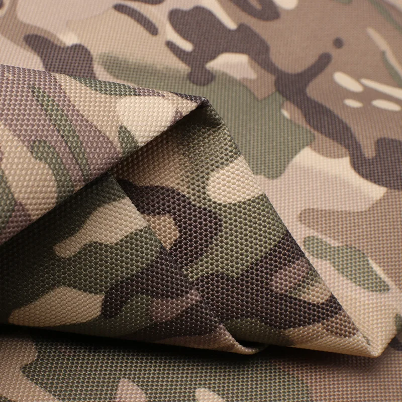 900D Polyester 9x9 Camouflage Waterproof Pu Oxford Fabric Luggage Bags Tents Outdoor Shoulder Bags Pillows Fabrics